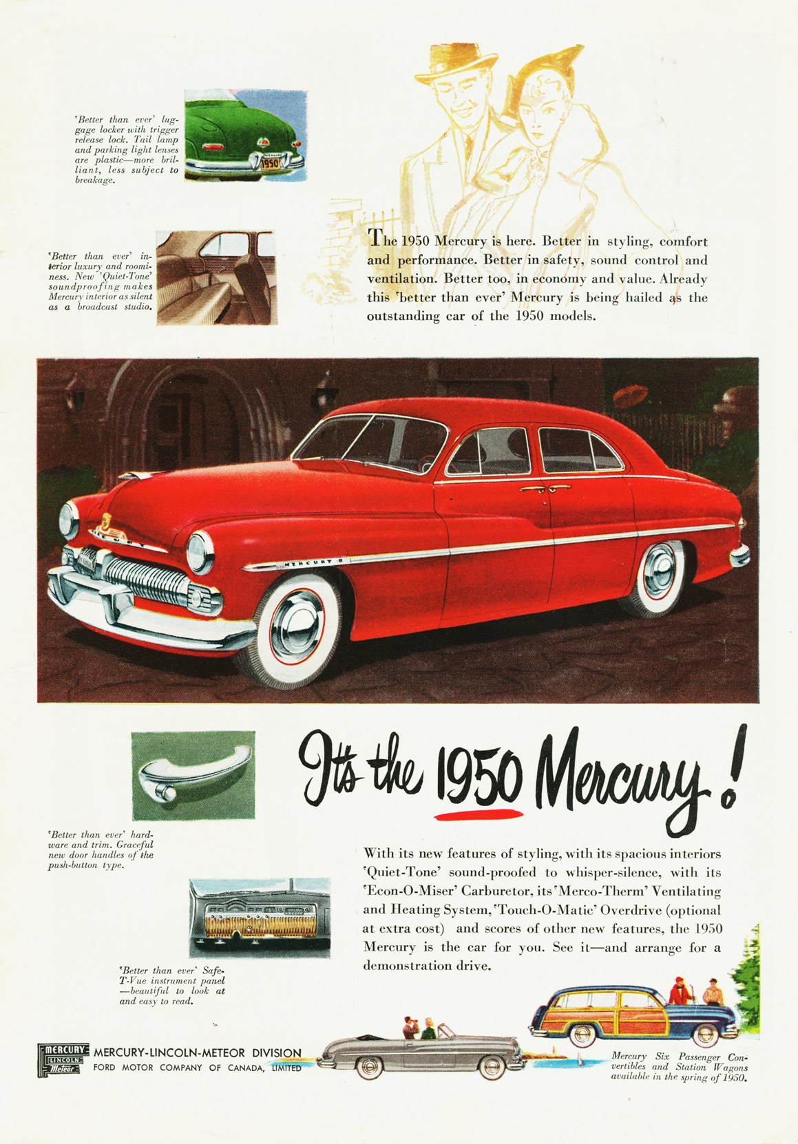 1950 Ford Canada Mercury 3